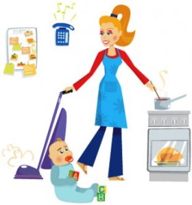 busy-mom-clipart